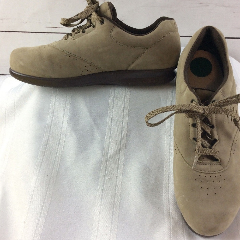 SAS Womens Shoe Sz 9.5 M Tripad Oxford Tan Leather